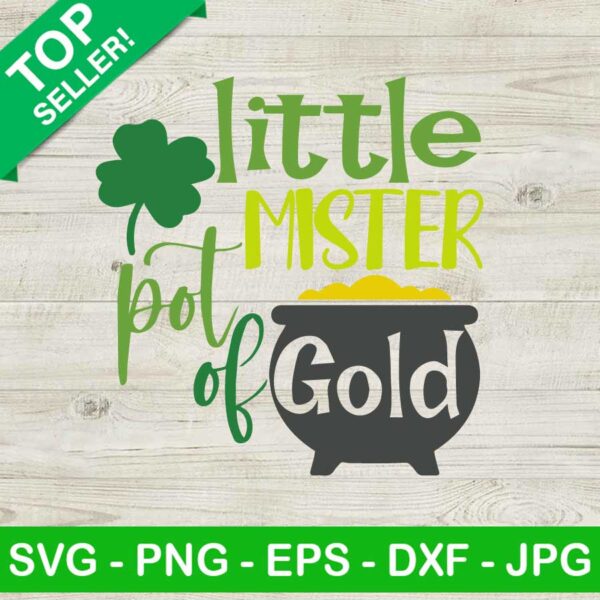 Little Mistle Pot Of Gold SVG