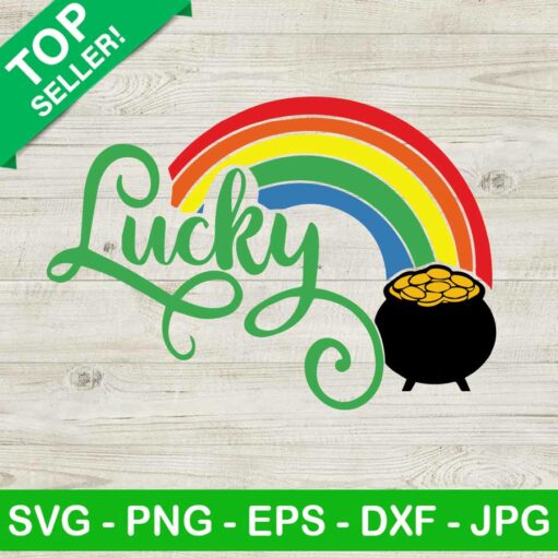 Lucky Rainbow Svg