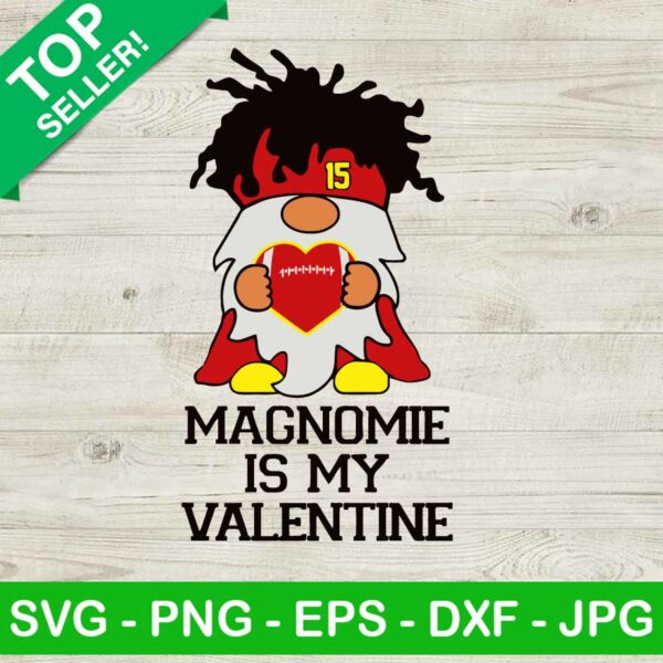 Mahomes Is My Valentine SVG