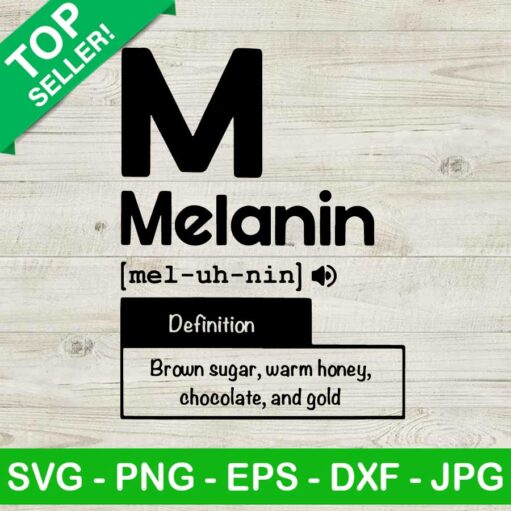 Melanin Definition SVG