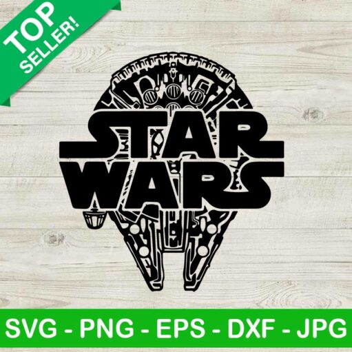 Millennium Falcon Star Wars Svg