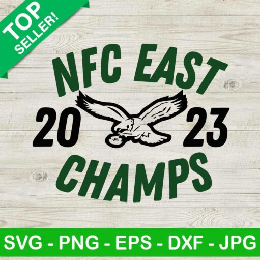 NFC East 2023 Champs SVG