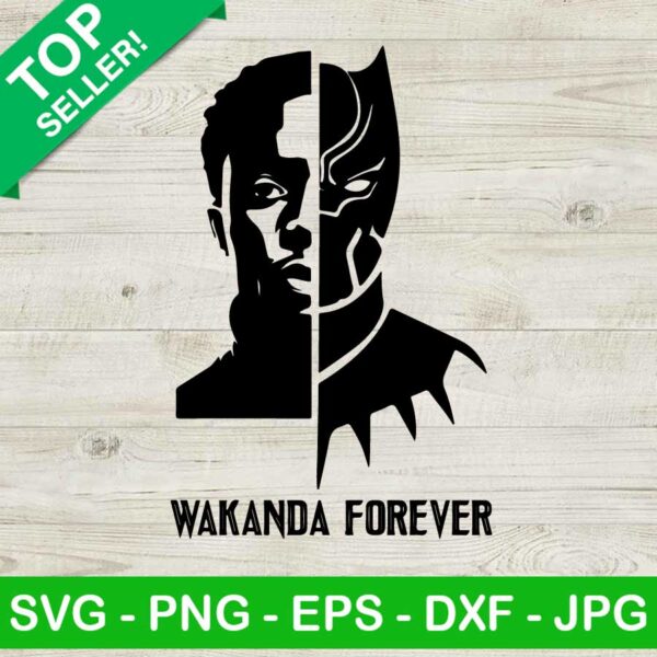 Black Panther Wakanda Forever SVG