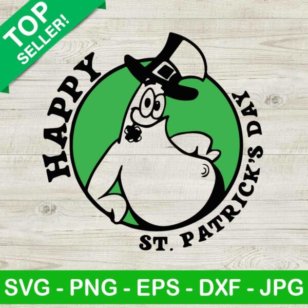Happy St Patricks Day SVG, Patrick Star SVG, Spongebob SVG, Shamrock SVG