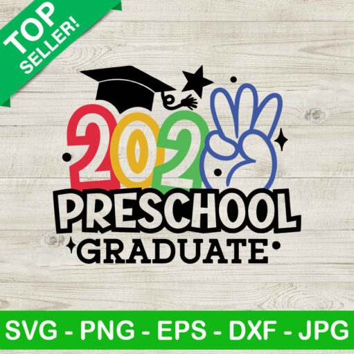 Preschool Graduation 2023 Svg