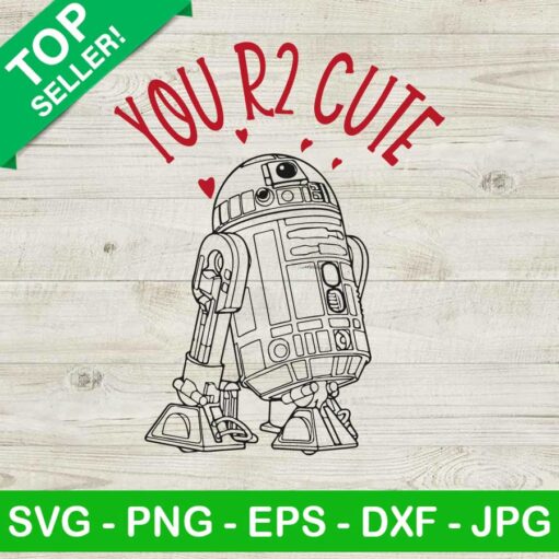 Star Wars R2 Valentine Svg