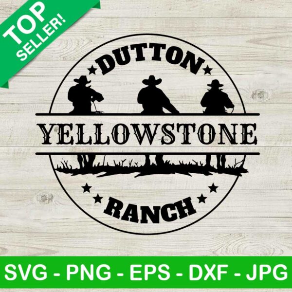 Yellowstone Dutton Ranch SVG