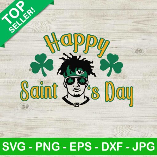 Happy saint Patrick's Day SVG