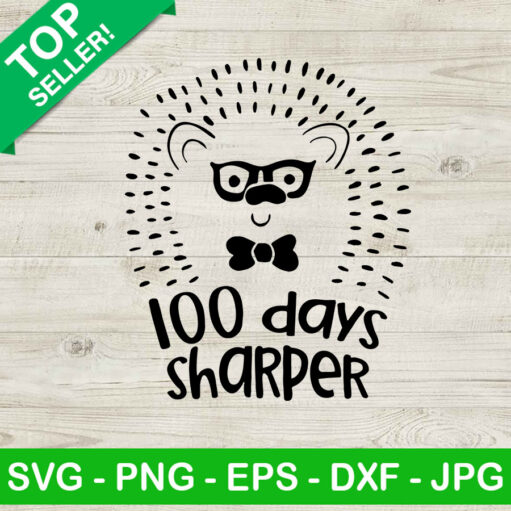 100 Days Sharper Svg