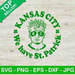 Kansas city we have St Patrick SVG