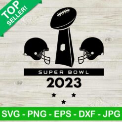 Super bowl 2023 SVG