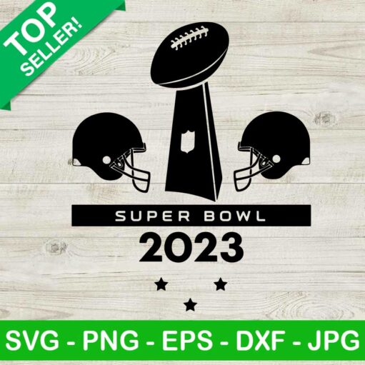 Super Bowl 2023 Svg