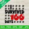 I Survived 100 Days SVG