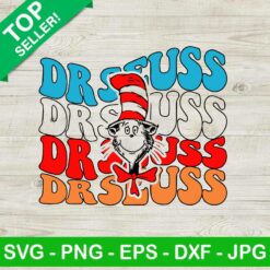 Dr Seuss SVG, Retro Dr Seuss SVG, Cat In The Hat SVG, Dr Seuss Day SVG