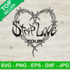 Strip Love Tour SVG