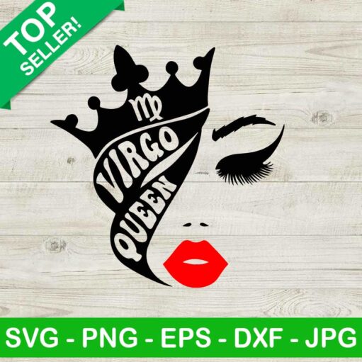 Virgo Queen Svg