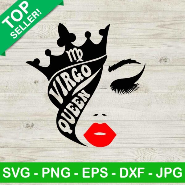 Virgo Queen SVG