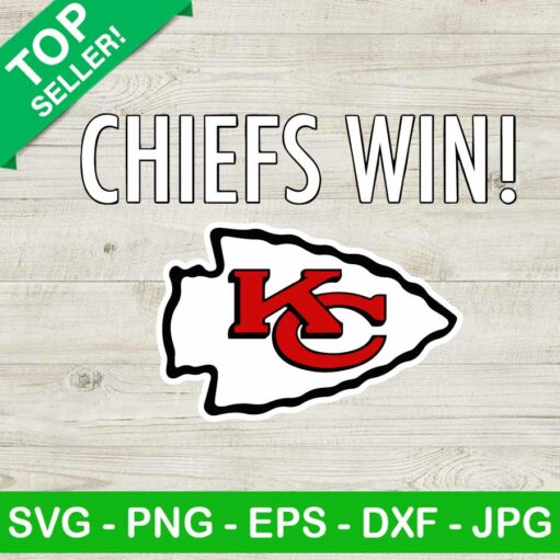 Chiefs Win Svg