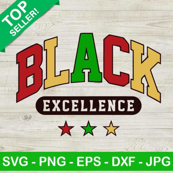 Black Excellence SVG