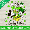 St Patricks Day Disney Friends SVG