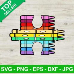Autism Puzzle Piece SVG