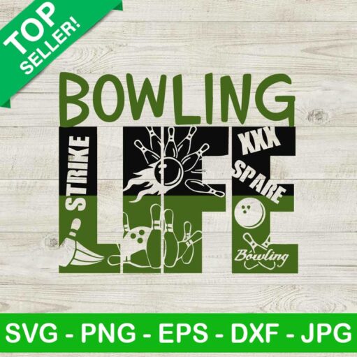 Bowling life SVG