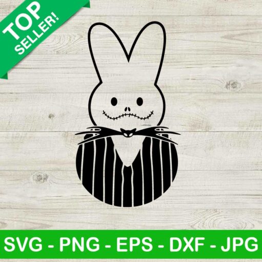 Jack Skellington Easter Bunny SVG