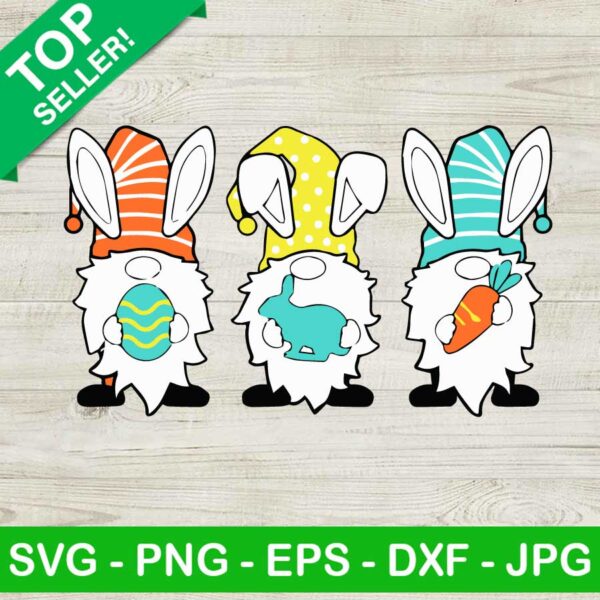 Easter Bunny Gnomes SVG