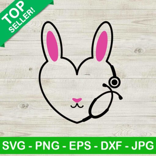 Bunny Head Svg