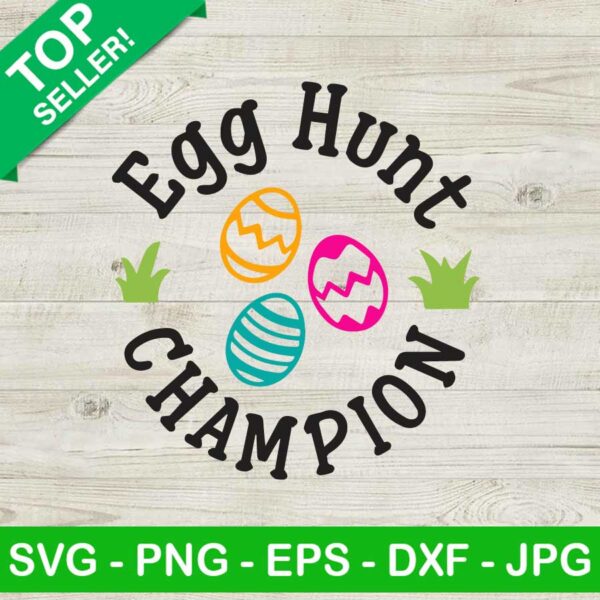 Egg Hunt Champion SVG