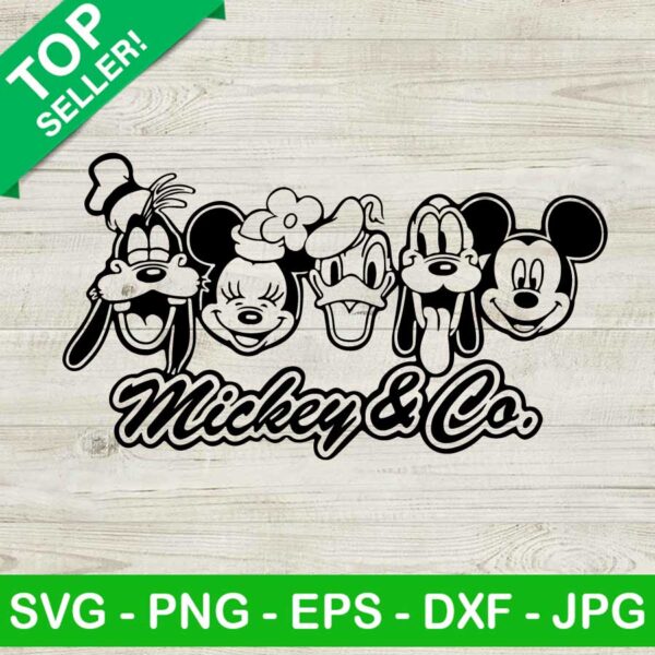 Mickey & Co SVG