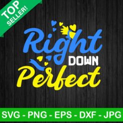 Right Down Perfect SVG