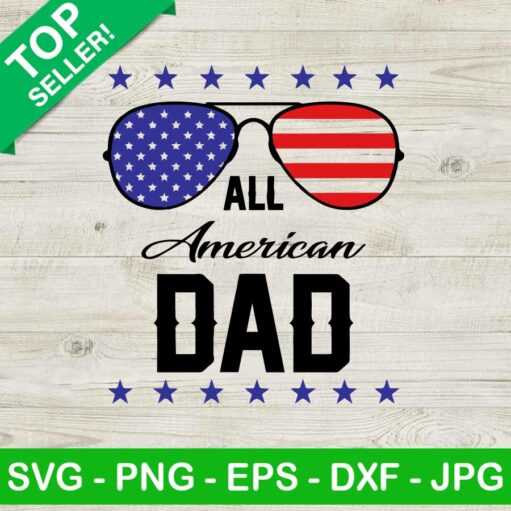 All American Dad Svg