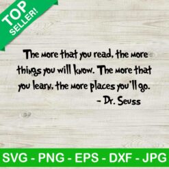 Dr Seuss Quotes SVG
