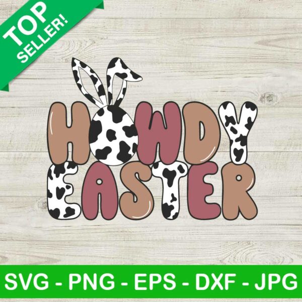 Howdy Easter SVG