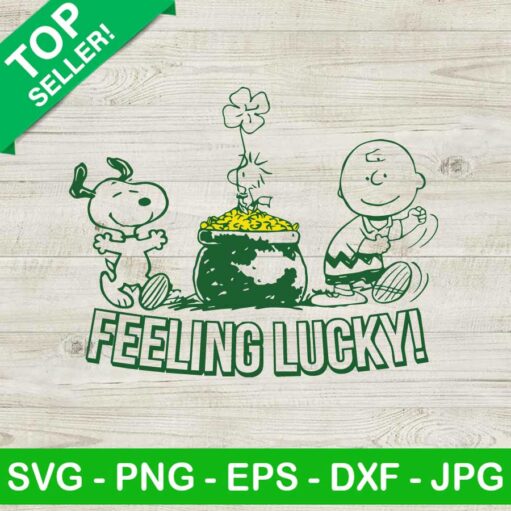 Snoopy St Patricks Day SVG