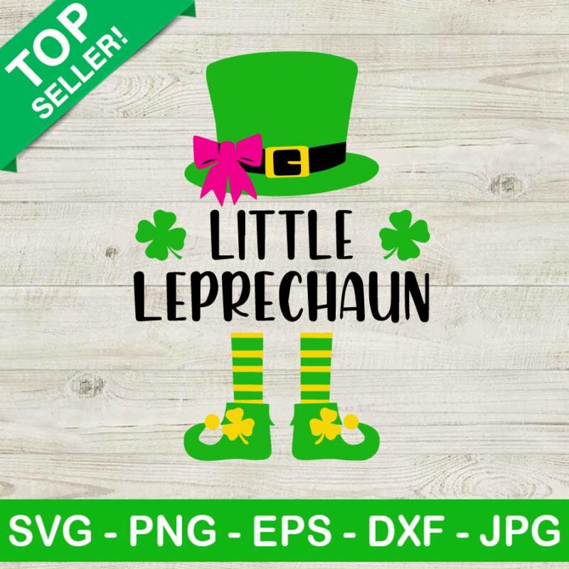 Little Leprechaun SVG, St Patricks Day SVG, Leprechaun SVG, Lucky SVG