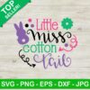 Little Miss Cotton Tail SVG