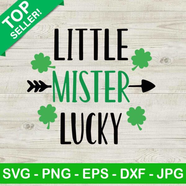 Little Mister Lucky SVG