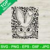 Leopard Bunny With Sunglasses Svg