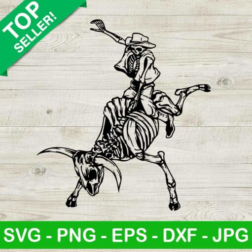 Skeleton Rodeo SVG