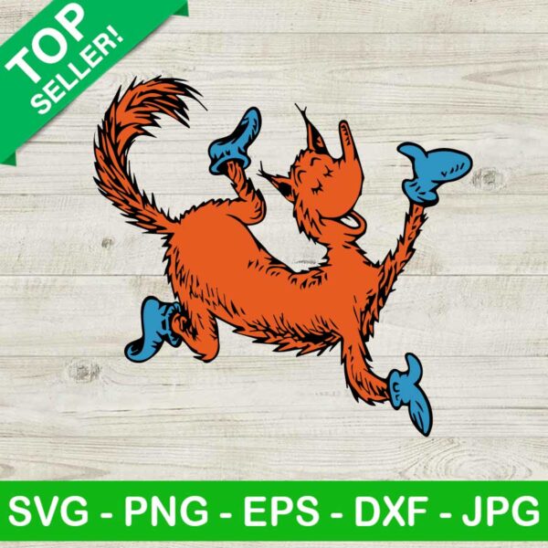 Dr Seuss Fox In Socks SVG