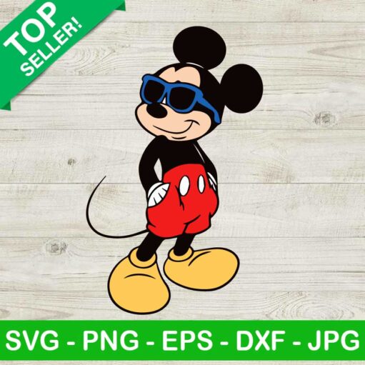 Mickey mouse summer SVG