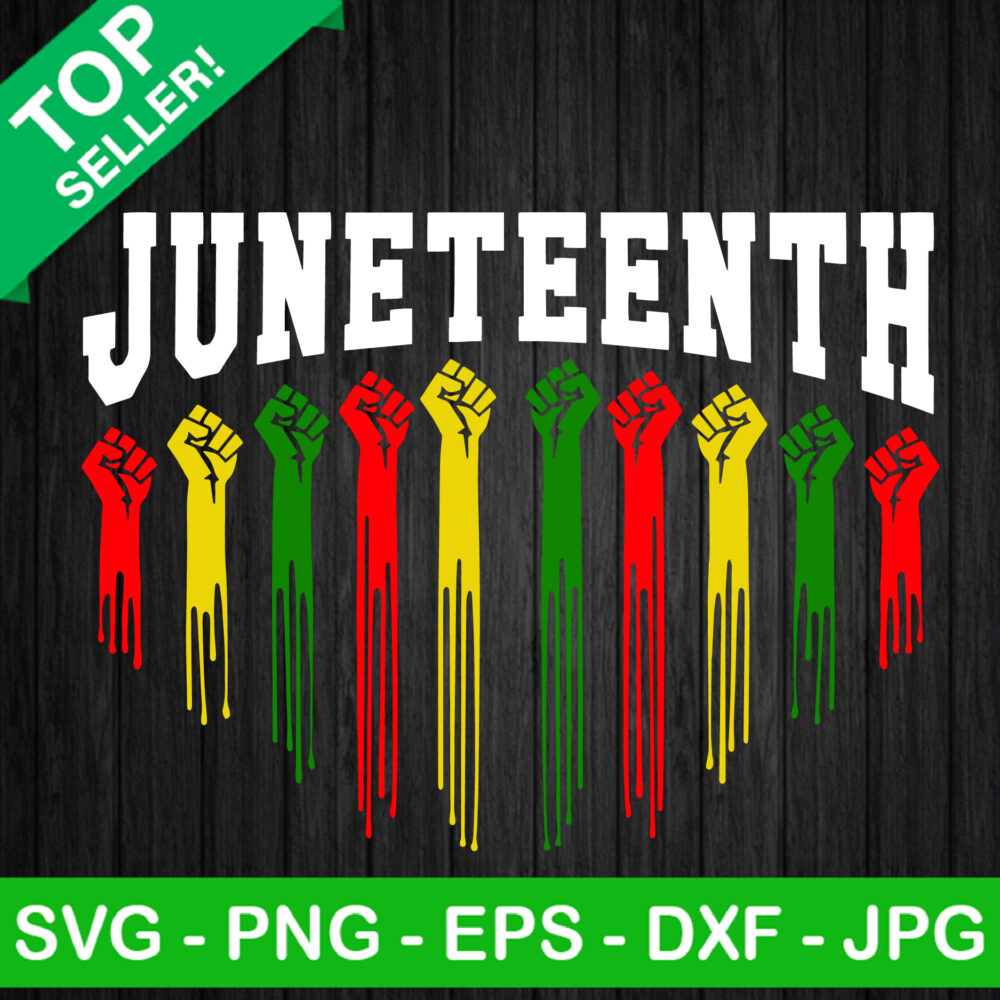 Juneteeth SVG, Juneteeth Freedom Day SVG, 1865 Juneteeth SVG