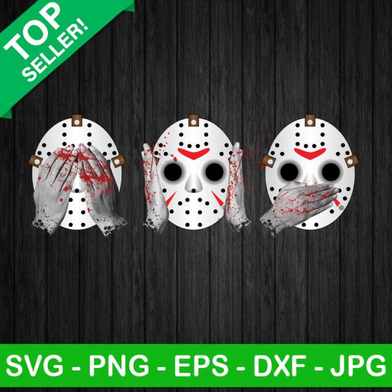 Jason voorhees mask PNG, Jason voorhees Sublimation transfer PNG,Friday ...