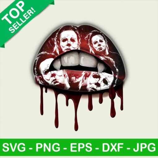 Michael Myers Dripping Lips Png