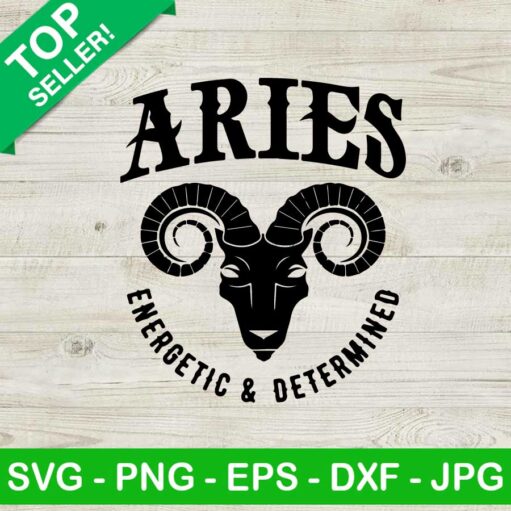 Aries Energetic And Determines Svg