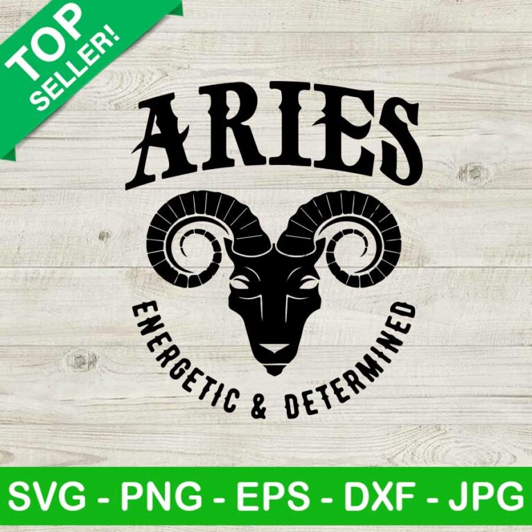 Aries Energetic And Determines SVG, Zodiac Aries SVG, Aries SVG