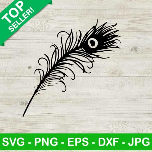 Peacock Feather Svg