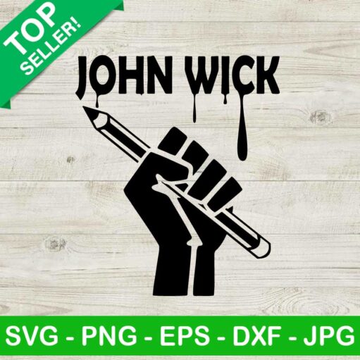 John Wick Svg